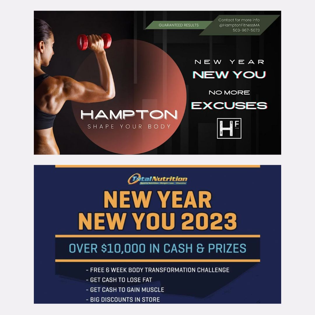 Hampton Fitness in Sherwood, OR, and Total Nutrition in Florida